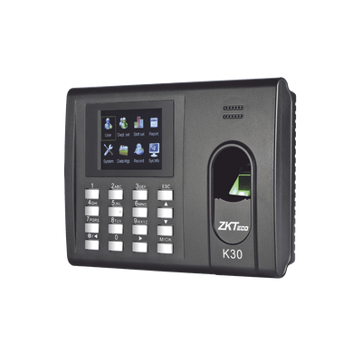 Terminal de Tiempo y Asistencia / Huella y Tarjeta 125 kHz / 1,000 Huellas / Batería de Respaldo / TCP/IP USB / Control de 1 Puerta · ZKTECO