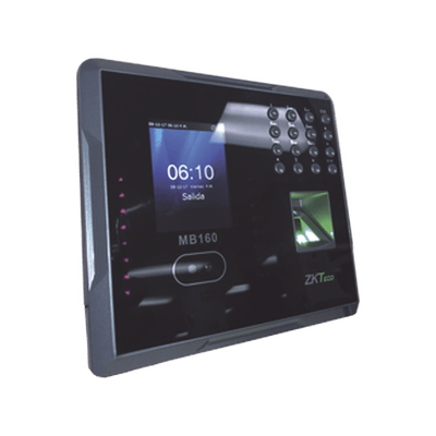 Terminal Biométrica Facial / Rostro Huella y Tarjeta / 1,500 Usuarios / Pantalla 2.8" / TCP/IP USB / ADMS / Control de 1 Puerta · ZKTECO