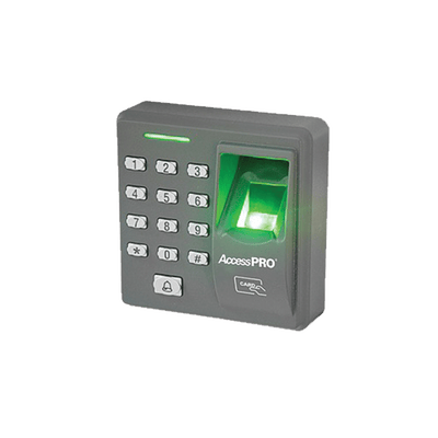 Lector Biométrico de Huella y Proximidad / 500 Huellas 500 Tarjetas / Teclado / Autónomo / Salida Relevador / Control de Acceso · ZKTECO