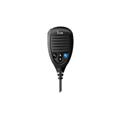Micrófono color negro con conector de peineta para radios IC-M424 y  IC-M506 · ICOM