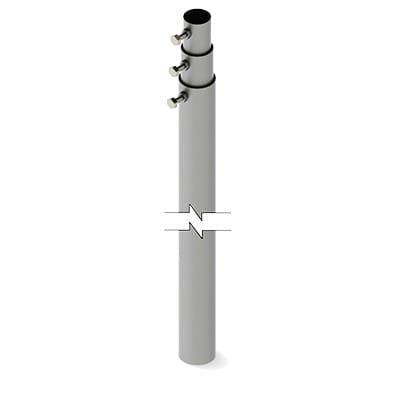 Mástil Telescópico de 9 m. (Requiere accesorios de Instalación) · SYSCOM TOWERS