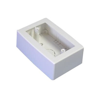Caja de Registro Universal, Color Blanco de PVC Auto Extinguible (7902-02001) · THORSMAN