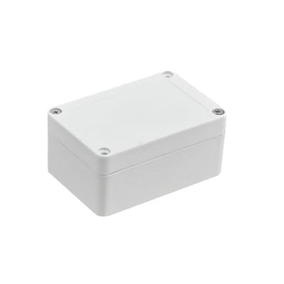 Gabinete Plástico para Exterior (IP65) de 100 x 68 x 50 mm Cierre por Tornillos. · TXPRO