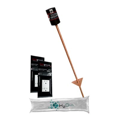 Kit de Tierra Física para Aplicaciones Residenciales con Interruptores Inteligentes. · TOTAL GROUND