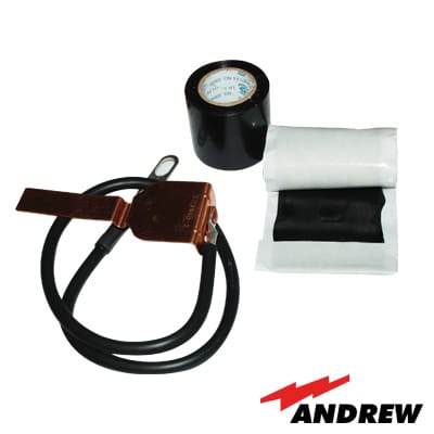 Kit de aterrizaje Estándar para de cable 5/8" y 7/8". Longitud del conductor 24" · ANDREW / COMMSCOPE