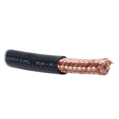( Venta x Metro ) Cable con Blindaje de Malla Trenzada de Cobre 97%, Aislamiento de Polietileno Espumado. · VIAKON