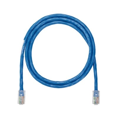 Cable de Parcheo UTP Categoría 5e, con Plug Modular en Cada Extremo - 4.3 Metros (14.11 Pies) - Azul · PANDUIT