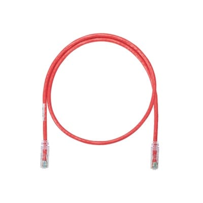Cable de Parcheo UTP Categoría 6, con Plug Modular en Cada Extremo - 4.3 Metros (14.11 Pies) - Rojo · PANDUIT