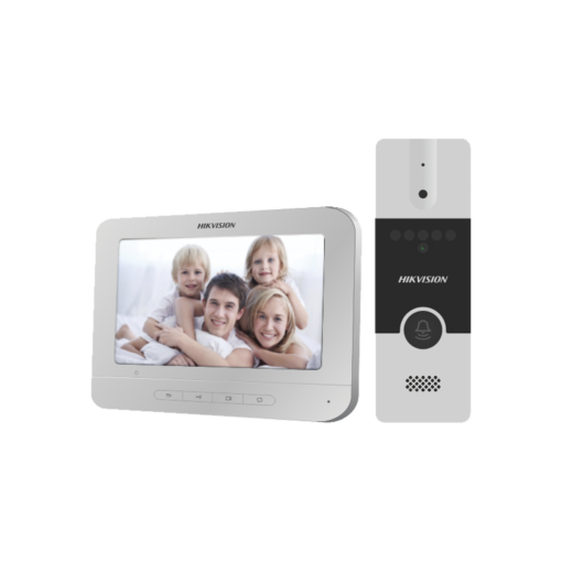 DS-KIS202-HIKVISION - Kit de Videoportero / Manos Libres con Pantalla LCD a Color de 7"