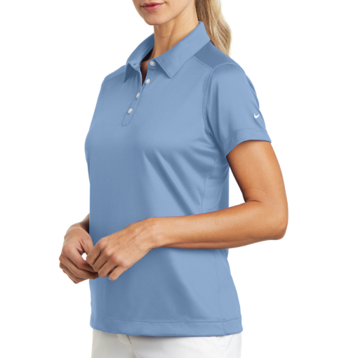 D354064S/F - D354064S/F-NIKE - Playera Polo Dri-FIT color Azul para Mujer - Relematic.mx - D354064SF-h