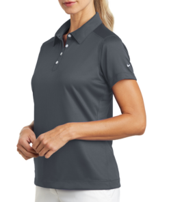 D354064S/G - D354064S/G-NIKE - Playera Polo Dri-FIT color Gris Obscuro para Mujer - Relematic.mx - D354064SG-h