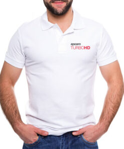 PLATHDWXL - PLATHDWXL-EPCOM - Playera Tipo Polo Color Blanco epcom TURBOHD - Relematic.mx - PLATHDWXL