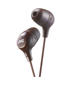 HAFX38T - HAFX38T-KENWOOD-JVC HAFX38T BROWN Marshmallow In-Ear Headphones High Quality - Relematic.mx - HAFX38T-h