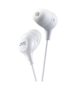 HAFX38W - HAFX38W-KENWOOD-JVC HAFX38W White Marshmallow In-Ear Headphones High Quality - Relematic.mx - HAFX38W-h