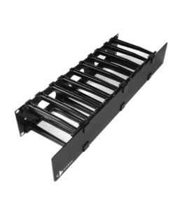 HCM-6-2U - HCM-6-2U-SIEMON-Organizador de Cable Horizontal RouteIT, Sencillo, Para Rack de 19in, 6in de profundidad, 2UR - Relematic.mx - HCM62U-p