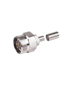 RFN-1006-9X - RFN-1006-9X-RF INDUSTRIES,LTD-Conector N Macho Hex, de Anillo Plegable y Pin Cautivo para cables RG-8/X, LMR-240, Ni/Au/Teflón. - Relematic.mx - RFN10069X-p