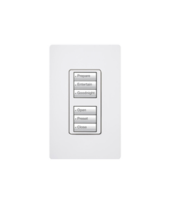 RRDW3BDWH - RRDW3BDWH-LUTRON ELECTRONICS-Botonera con 6 botones, 3 para switch on/off y 3 para atenuadores (dimmer). - Relematic.mx - RRDW3BDWH-p