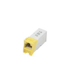 Z6-05 - Z6-05-SIEMON-Jack Z-MAX UTP Categoría 6, Montaje híbrido en Placa de Pared (Plano y Angulado), Color Amarillo - Relematic.mx - Z605-p