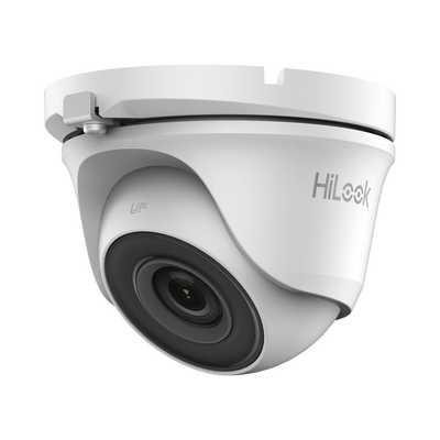 THC-T150-M-HiLook by HIKVISION-Turret TURBOHD 5 Megapíxel / 85° de Visión / Lente 2.8 mm / Exterior IP66 / IR EXIR 20 mts / TVI-AHD-CVI-CVBS / Metal