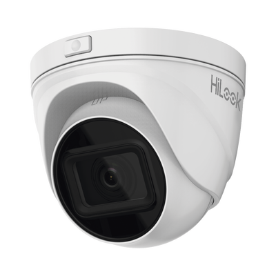 IPC-T641H-Z(C)-HiLook by HIKVISION-Turret IP 4 Megapixel / Lente Motorizado 2.8 - 12 mm / 30 mts IR EXIR / PoE / Exterior IP67 / WDR 120dB / Micro SD / H.265+ / Onvif