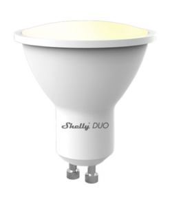 SHELLYDUOGU10-SHELLY-Foco tipo Gu10 inteligente con señal inalámbrica, color dual blanco y cálido, uso de App Shelly. AC 100-240V