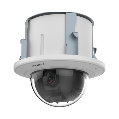 DS-2DE5225W-AE3(T5)-HIKVISION-Domo PTZ IP 2 Megapixel / 25X Zoom / Uso en Plafon / ACUSENSE / DARKFIGHTER  / IK10 / Entrada y Salida de Audio y Alarmas / WDR 120 dB /  HLC / EIS / PoE+ / Metal / microSD