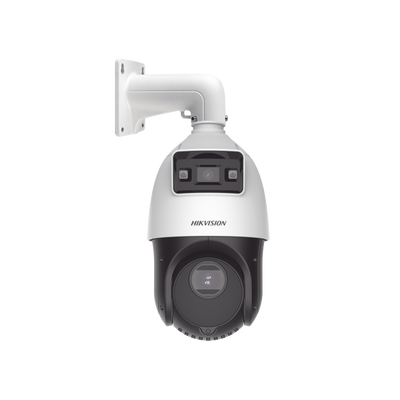 DS-2SE4C415MWG-E(14F0)-HIKVISION-[TandemVu] Domo PTZ IP 4 Megapixel con Cámara Fija 4 Megapixel / 15X Zoom / 100 mts IR / IP66 / ACUSENSE / PoE+ / Entrada-Salida de Audio y Alarma / Ultra Baja Iluminación / MicroSD