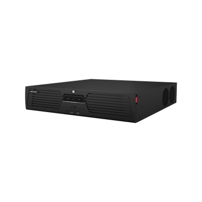 NVR 8K 32 Megapixel / 64 Canales IP / 8 Bahías de Disco Duro / 2 Tarjetas de Red / RAID con Hot Swap / Reconocimiento Facial / ACUSENSE / Fuente Redundante / HDMI en 8K IDS-9664NXI-M8R/X - HIKVISION
