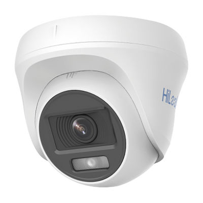 THC-T129-P-HiLook by HIKVISION-Turret TURBOHD 1080p / Imagen a Color 24/7 / Lente 2.8 mm / ColorVu Lite / Luz Blanca 20 mts / Uso en interior / Policarbonato