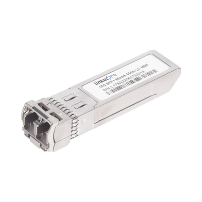 LP-SFP-10G-MM-550-LINKEDPRO BY EPCOM-Transceptor Óptico SFP+ (Mini-Gbic) / Multimodo 850 nm / 10 Gbps / 10GBASE-SR / Conectores LC/UPC Dúplex / DDM / Hasta 550 m 