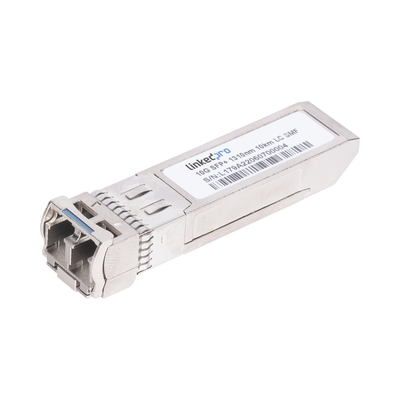 LP-SFP-10G-SM-10-LINKEDPRO BY EPCOM-Transceptor Óptico SFP+ (Mini-Gbic) / Monomodo 1310 nm / 10 Gbps / 10GBASE-LR / Conectores LC/UPC Dúplex / DDM / Hasta 10 km