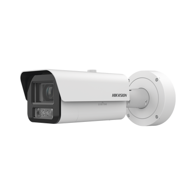 IDS-2CD7A47G0-XZHS-HIKVISION-Bala IP 4 Megapixel / Lente Mot. 2.8 - 12 mm / Luz Dual (IR y Luz Blanca) / Reconocimiento Facial / Heat Map / ACUSENSE / Metadata / IK10 / IP67 / WDR 140 dB / DeepinView