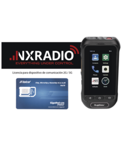 RG360-KIT-SIMTEL-NXRADIO-KIT Radio RG360 +12 Meses Servicio NXRADIOTERMINAL + SIM TELCEL 1GB Mensual por 12 Meses