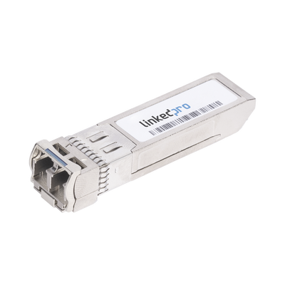 LP-SFP-10G-SM-100-LINKEDPRO BY EPCOM-Transceptor Óptico SFP+ (Mini-Gbic) / Monomodo 1550 nm / 10 Gbps / 10GBASE-ZR / Conectores LC/UPC Dúplex / DDM / Hasta 100 km