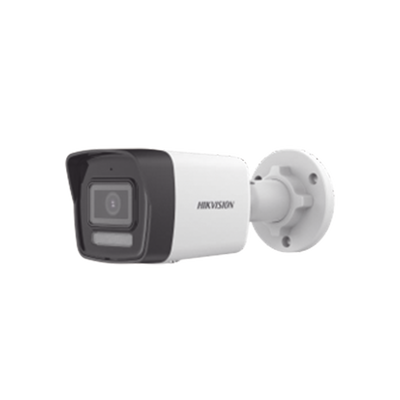 DS-2CD1063G2-LIU(F)-HIKVISION-[Dual Light] Bala IP 6 Megapixel / Lente 2.8 mm / 30 mts IR + 20 mts Luz Blanca / Micrófono Integrado / ACUSENSE Lite / Exterior IP67 / H.265 / PoE / ONVIF / Micro SD