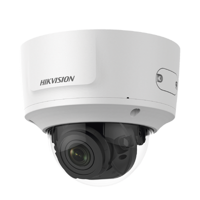 DS-2CD3746G2-IZS(H)-HIKVISION-Domo IP 4 Megapixel / Lente Mot. 2.7 a 13.5 mm / 40 mts IR EXIR / Exterior IP66 / IK10 / DARKFIGHTER / Audio y Alarma I/O / PoE+ / ONVIF / Micro SD / 4 Analíticos: AcuSense, Deteccion Facial, Conteo de Personas por Cruce y Zona