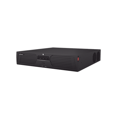 DS-96128NI-M8-HIKVISION-[Doble Poder de Decodificación] NVR 32 Megapixel (8K) / 128 Canales IP / AcuSense / ANPR / Conteo de Personas / Heat Map / 8 Bahías de Disco Duro / Soporta RAID con Hot Swap / 2 HDMI en 8K / Soporta POS / Alarmas I/O / Smart Search