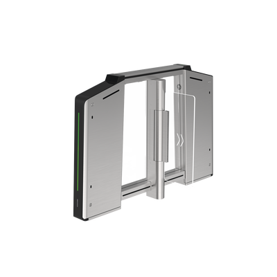 DS-K3B631TX-L/MPIQL-DP65-HIKVISION-Torniquete Inteligente IZQUIERDO con Reconocimiento Facial Incluido /  12,000,000 MCBF / 20 Pares de IR para Detección de Peatón /  Controlador Incluido / Acero Inoxidable SUS304 / Carril de 65 cms