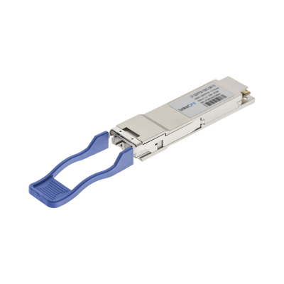 LP-QSFP28-100G-SM-10-LINKEDPRO BY EPCOM-Transceptor Óptico QSFP28 (Mini-Gbic) / Monomodo 1310 nm / 100 Gbps / 100GBASE-LR4 / Conectores LC/UPC Dúplex / DDM / Hasta 10 km