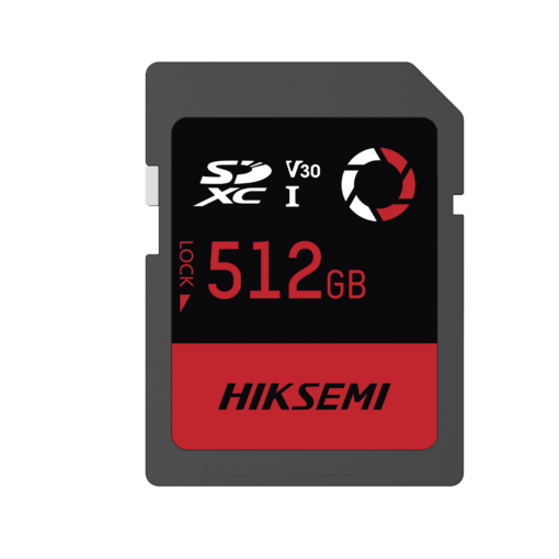 HS-SD-E30/512G-HIKSEMI by HIKVISION-Memoria SD / Clase 10 de 512 GB / Especializada Para Drones Comerciales, Cámaras de Fotografía y Video  / 180 MB/s Lectura / 150 MB/s Escritura