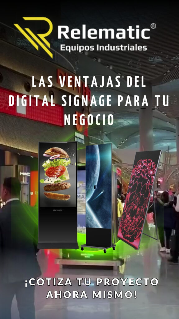 ¡LO + TOP EN PUBLICIDAD DIGITAL! | Digital Signage para tu negocio. - Relematic.mx