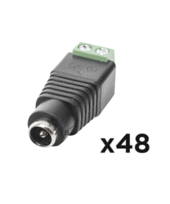 PAQ48JR53-EPCOM POWERLINE - KIT DE 48 CONECTORES HEMBRA PARA ALIMENTACIÓN A 12 Vcc - Relematic.mx - PAQ48JR53-l