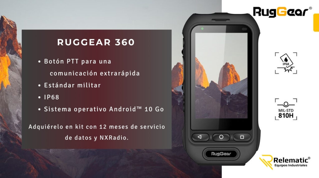 TRANSFORMA TU CELULAR EN UN POTENTE RADIO PoC | Push-to-talk over cellular - Relematic.mx - ruggear