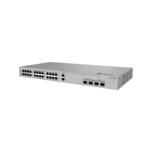 S220S-26PN4JX-HUAWEI-Switch de Acceso Gigabit Administrable PoE Capa 2 / 24 puertos 10/100/1000 Mbps (22*PoE) / 2 Puertos 100/1000/2.5Gbps (PoE) combo 2  Puertos 2.5GE SFP / 2 Puertos 10GE SFP+ Uplink  / ERPS / PoE Perpetuo / 400 W / Administración Nube Gratis