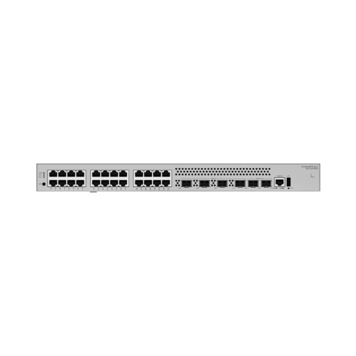 S530-24T4XE-HUAWEI-Switch Empresarial Core Gigabit Administrable  Capa 3 / 24 Puertos 10/100/1000 Mbps / 4 Puertos 10GE SFP+ Uplink / 2 Puertos 10GE SFP+ (Stack) / ERPS / Ruteo Dinamico (RIP, OSPF, IS-IS y BGP)  / iStack / Administración Nube Gratis