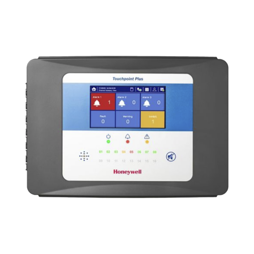 TPPLBAWA8DNBNNN-HONEYWELL ANALYTICS-Controlador Touchpoint Plus, Unidad Básica, Montaje Mural, Entrada mA de 8 canales, 24 Reles,  No hay salida mA, Batería de Reserva